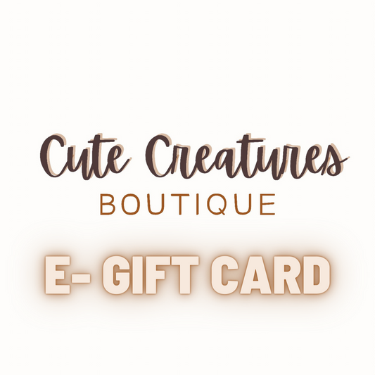 Cute Creatures Boutique Gift Card