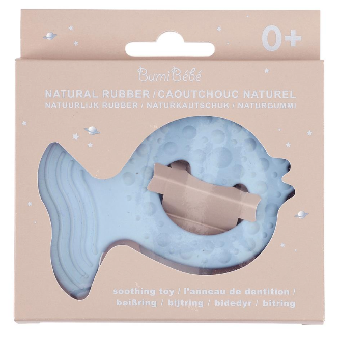 Sky Blue Fish Teether