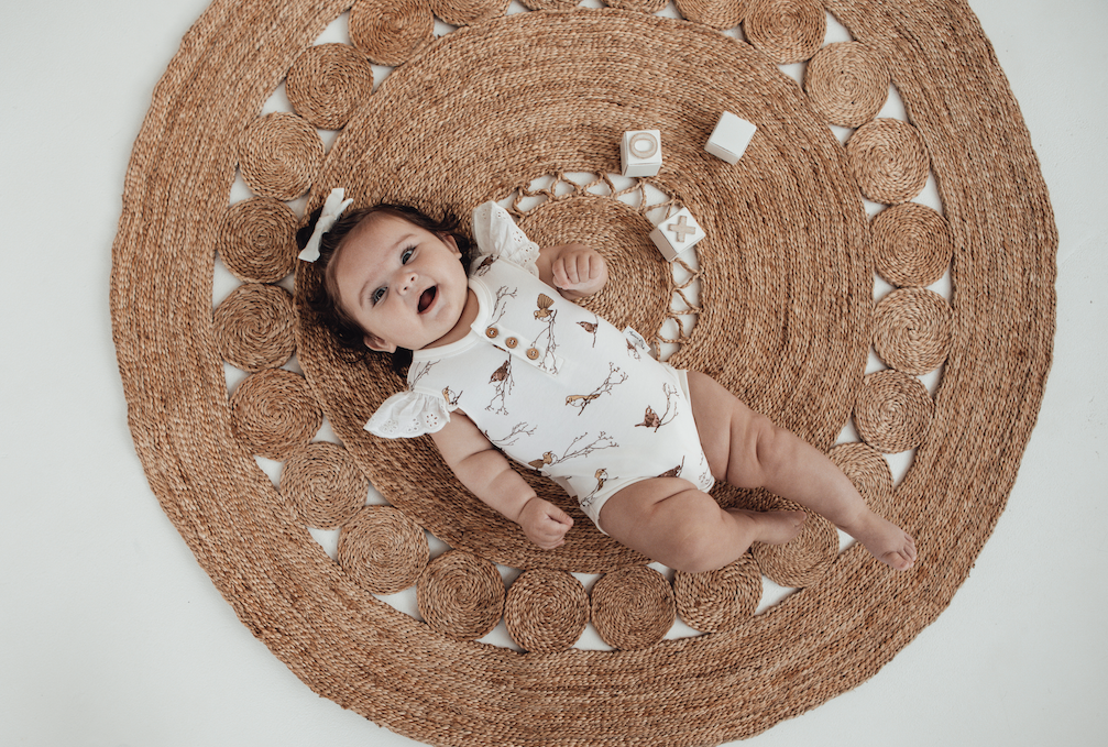 Bird Lace Onesie