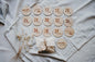 Wooden Pregnancy Milestone Card Discs - Classic