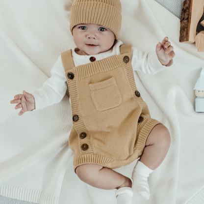 Organic Knit Rompers