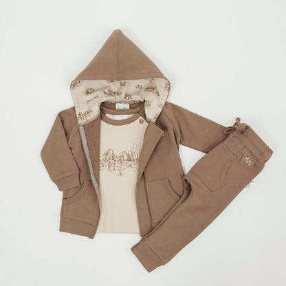 Timber Hoody Top