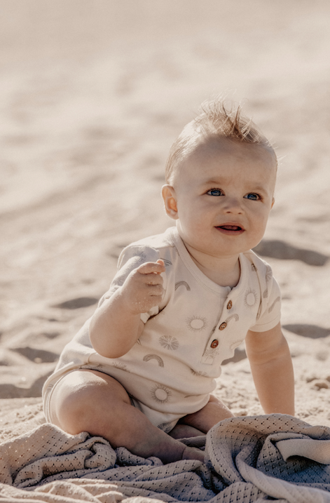 Sunny Daze Henley Onesie