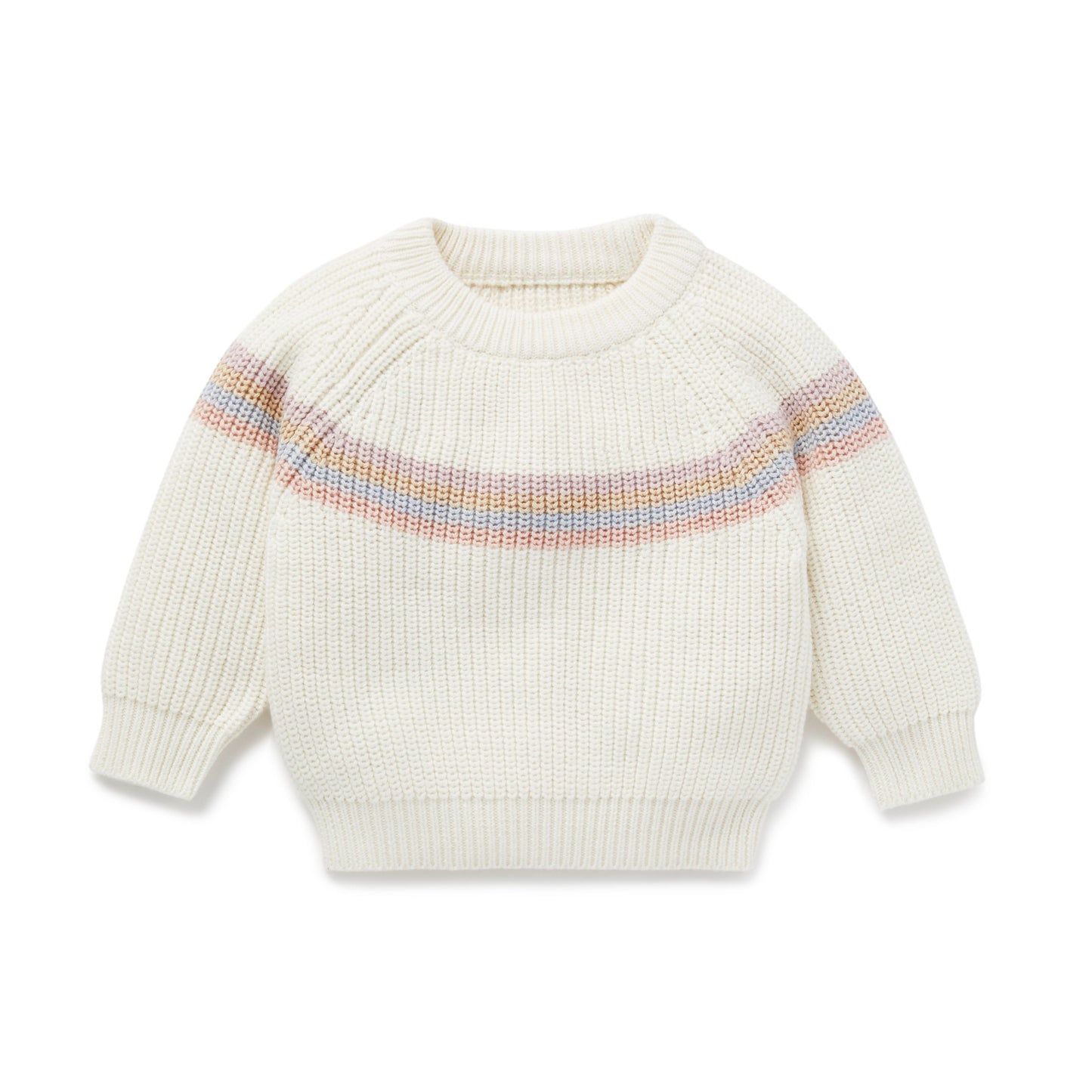 Organic Rainbow Knit Jumpers